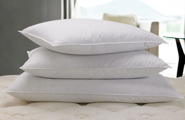 Oreiller en plumes et duvet